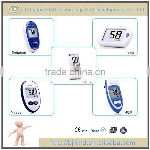 180 test memory with date and time and PC downloading FDA certificate new blood glucose meter Enhance Result in only 8 seconds