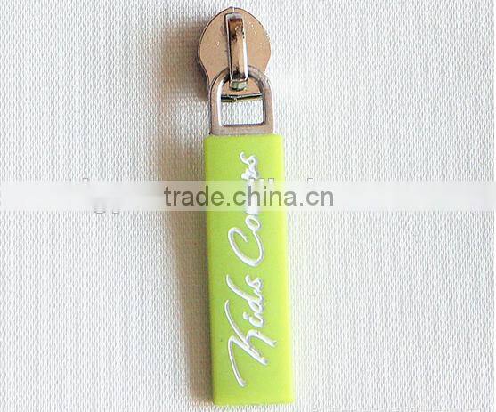 Fashion Style Clothing Bag Accessories colorful pvc Zipper Puller