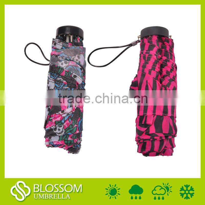 5 fold Mini pocket umbrella,special horse umbrella,mini horse umbrella