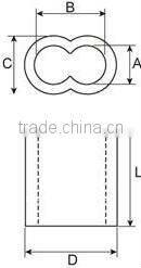 Aluminun duplex sleeves