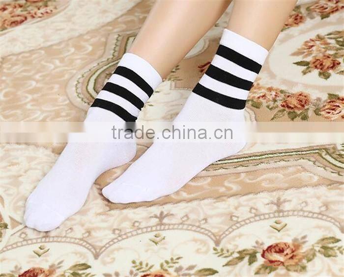 stripe socks teen young girls cute sock,wholesale school girl cheap designer socks