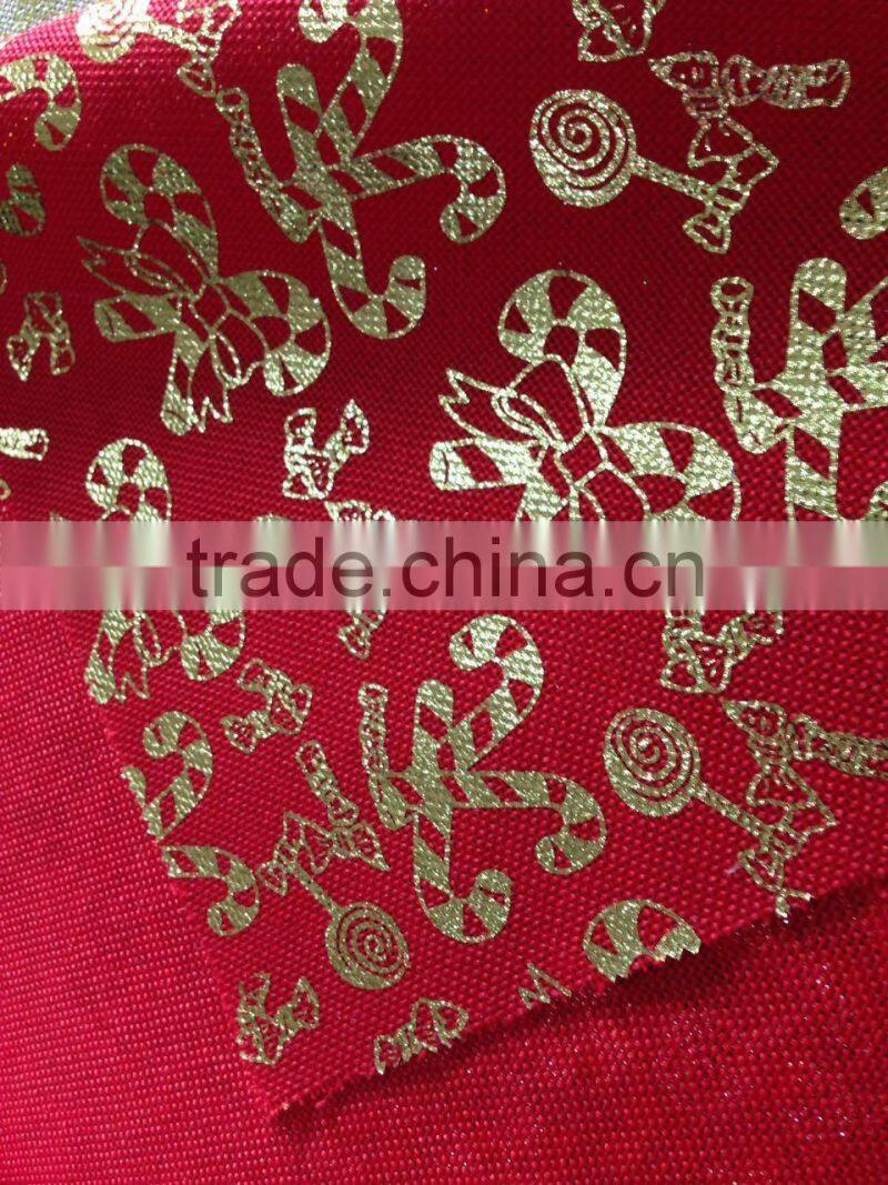 printed Organza Fabric Wholesale for Christmas/wedding