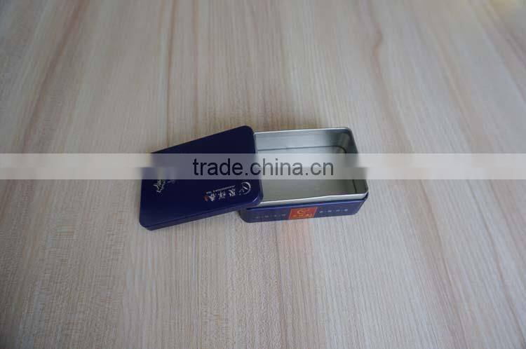 Small Square Tin Can