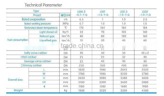 High capacity steam boiler