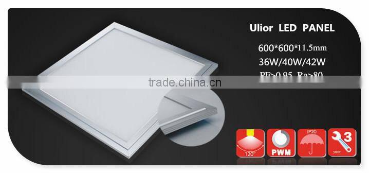 Double Side Luminous led flat panel lighting with CE Rohs