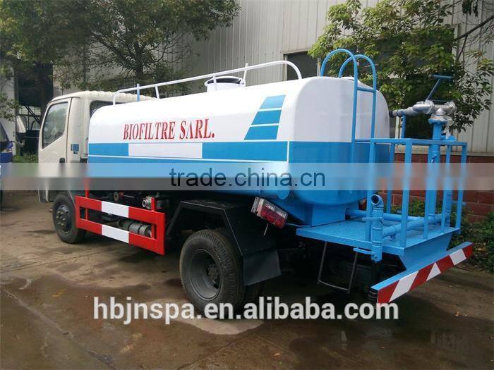 JMC capacity 5 tons water tank truck
