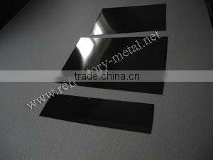 Refractory material molybdenum sheet