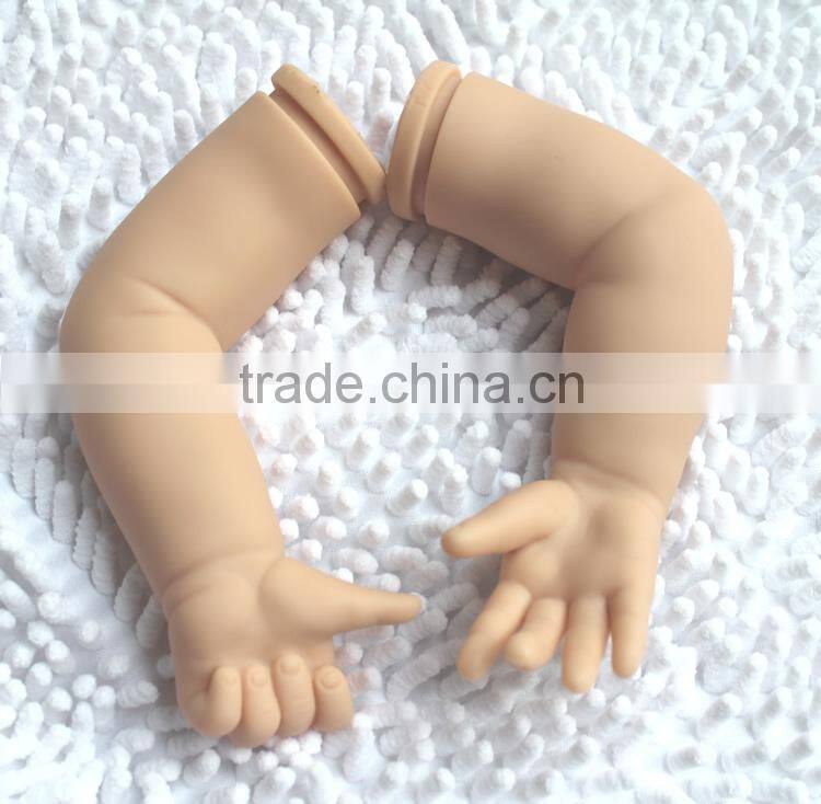 3/4 arms and legs unpainted 22 inch baby reborn doll kits