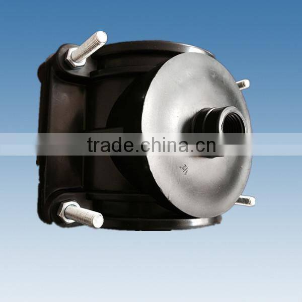 PN16 PP pipe Clamp saddle compression fitting for irrigation