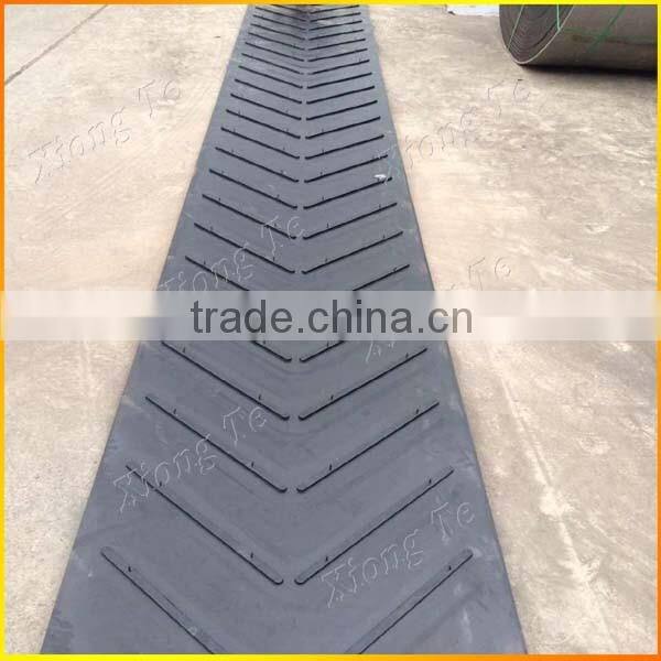high load chevron conveyor belt chevron bone pattern
