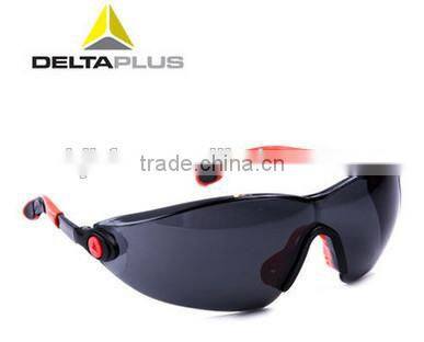 Deltaplus clear polycarbonate single lens adjustable & anti-fog safety glasses