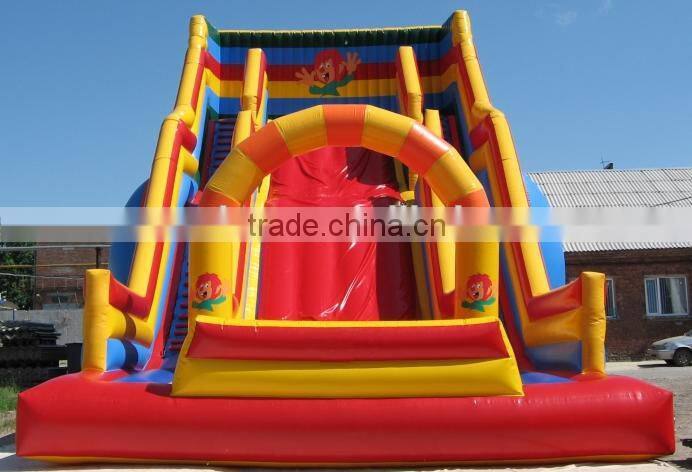 hot sale giant inflatable colourful slide game for kids