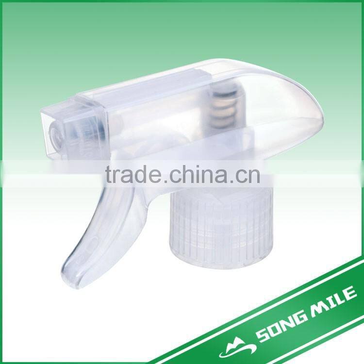 Transparent Plastic Trigger Sprayer with Wide handle