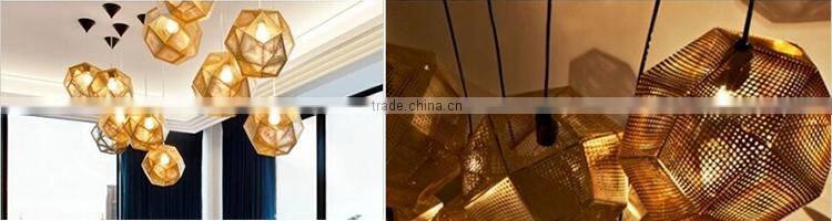 Gold Color and Copper Material Vintage edison bulb pendant light