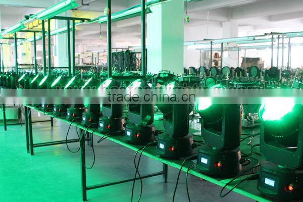 Dj lighting 7*15W RGBW 4 In 1osram led beam moving head mini with zoom