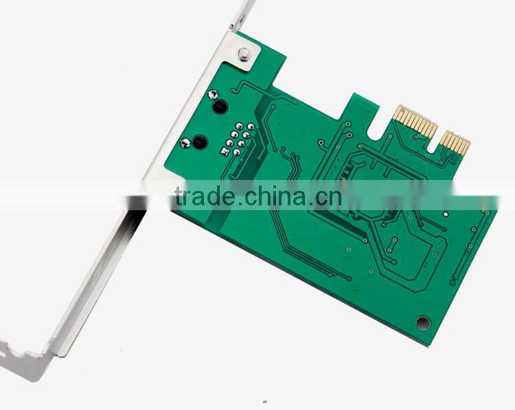 RTL8111C/E gigabit network card with 8111E chip, refined version, PCI-E slot 1000M ordinary computer home internet access, Army
