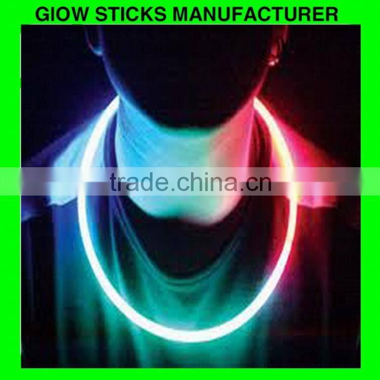 custom design glow stick necklace