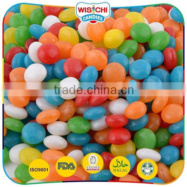 Assorted colorful mini bean cheap price jelly fruit balls