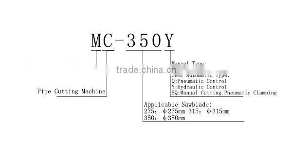 HOT!!! Semi Automatic Vertical Slideway Type Orbital Pipe Cutting Machine