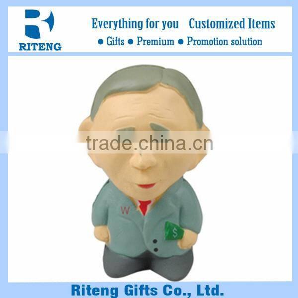 PU Funny Workman Shaped Free Stress Toy