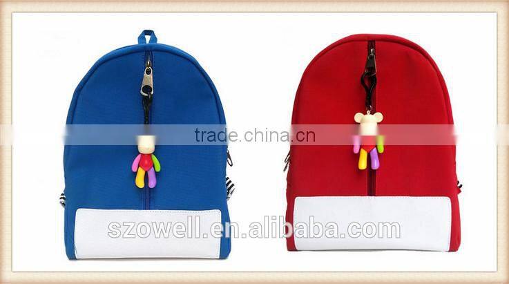 Fashion school backpack child school bag wholesale