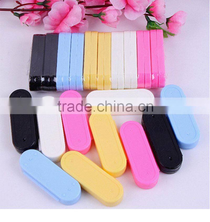 Colorful contact lens tweezer with outside case