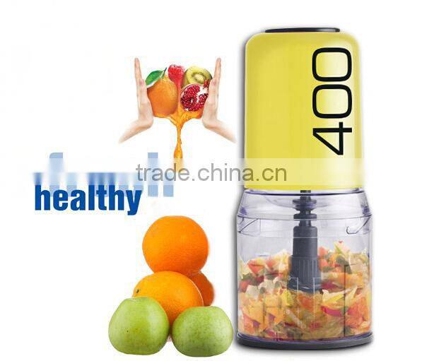 New design stainless steel 400W powerful multi Food Processor