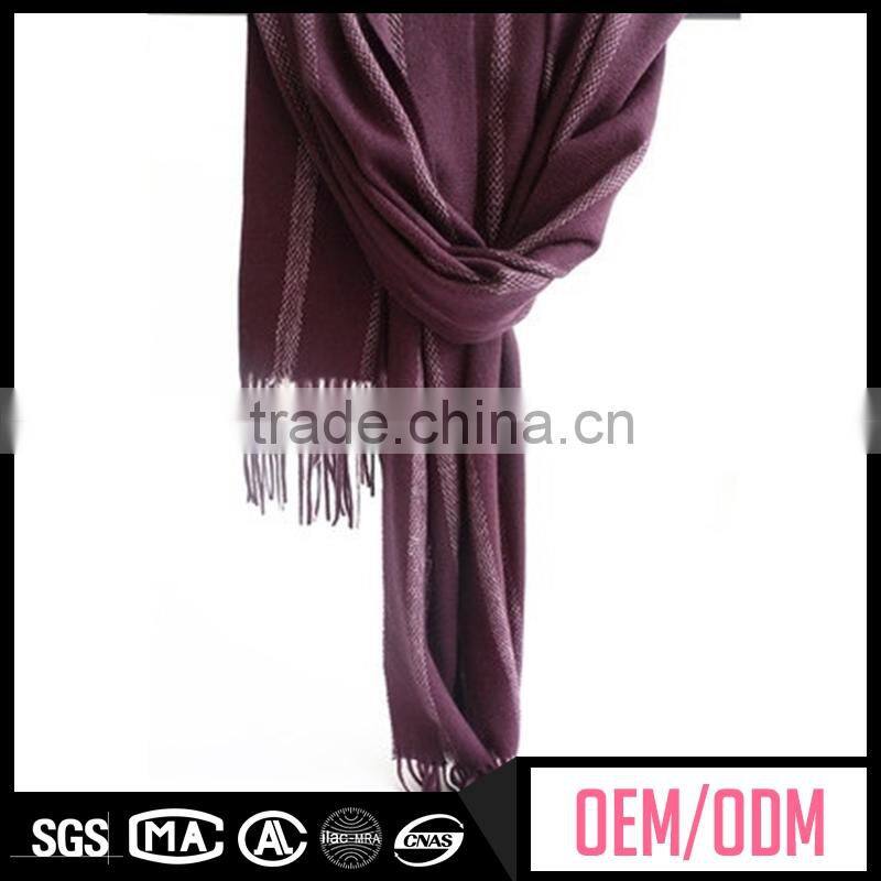 New design lady wool scarf, pure color wool scarf, customized cashmere scarf