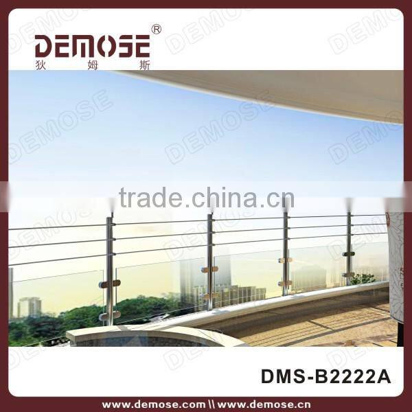 Powder Coated Stainless Steel Balustrade Terrace Rail