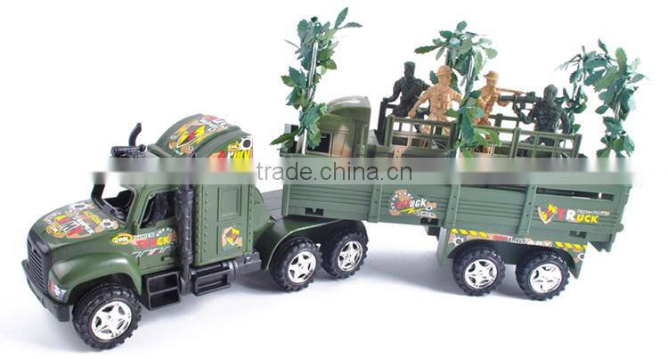 High quality military soldier toy friction plastic trucks for sale