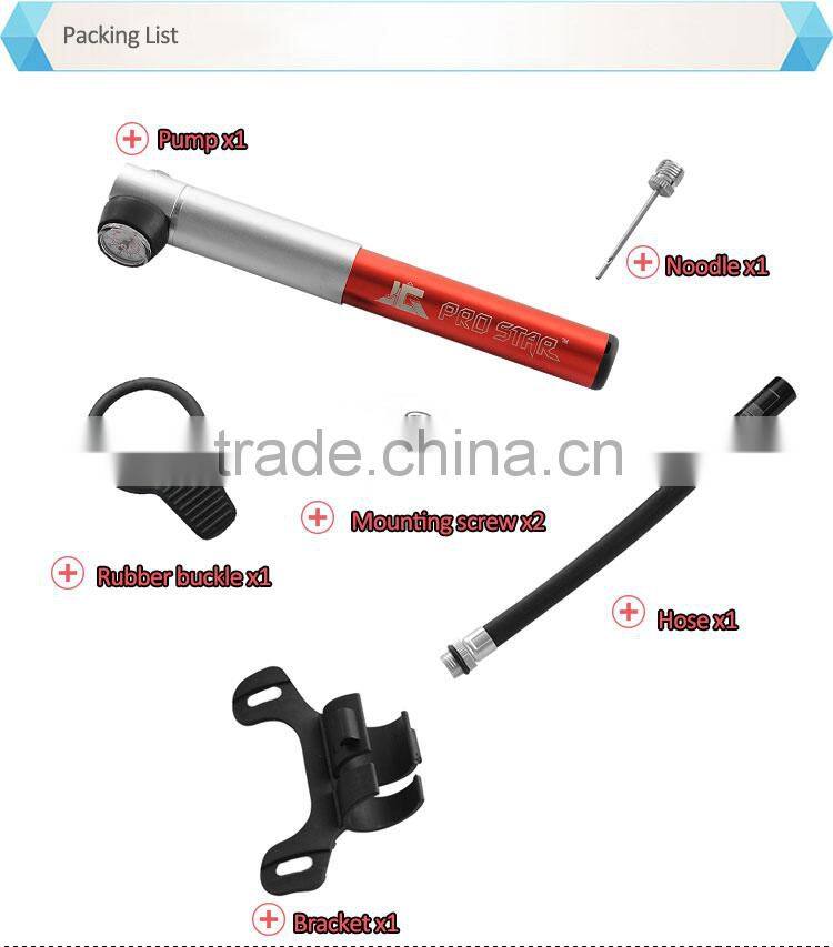 High pressure bike accessory mini car hand pump/Bicycle Parts(JG-1023)