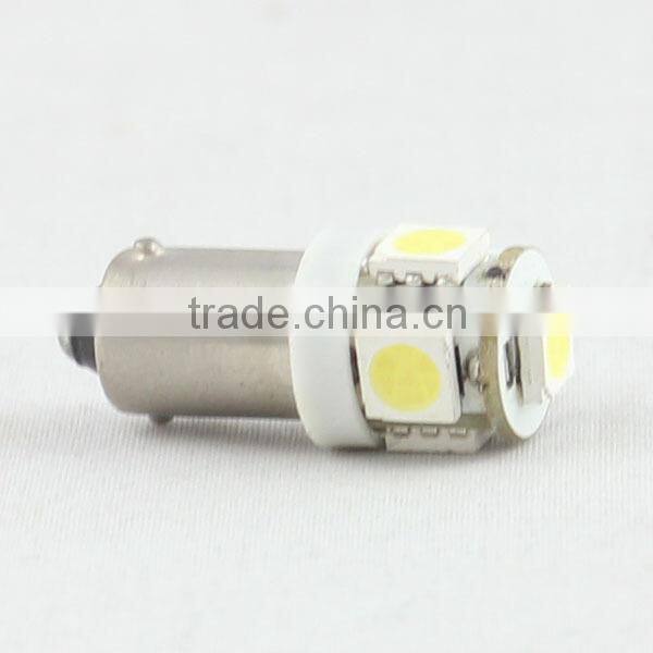 T11 BA9S T4W 363 LED 5050 5SMD Car Wedge Side Light Lamp Bulb Roof instrument light width lamps
