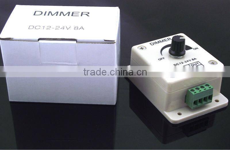 LED Dimmer Controller Brightness Adjustable, 24V LED Dimmer