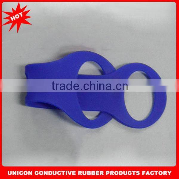 Hot sell wholesale cheap colorful silicone cell phone charger holder