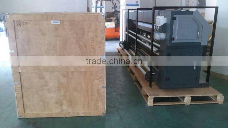 3.2m high speed digital large format flex banner/vinyl ECO solvent inkjet printing machine/printer price