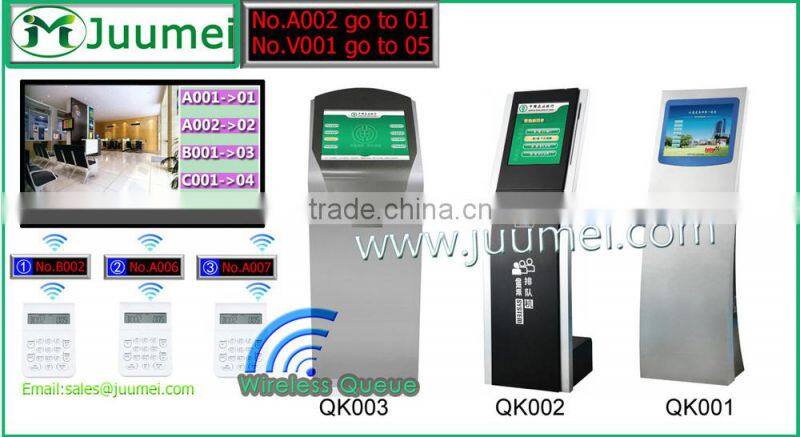 19 Inch Automatic Self-service Queue System Ticket Dispenser