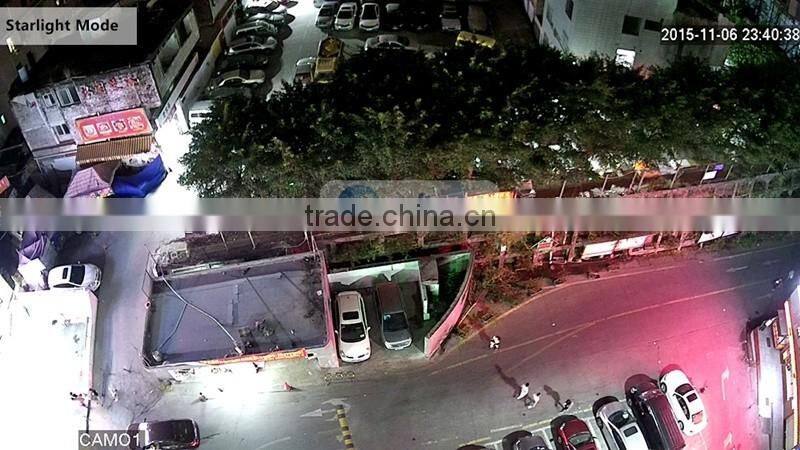 2.0MP Outdoor Bullet+Dome IP Camera 8CH 1080P NVR System Kit Starlight Low Lux,Fisheye View