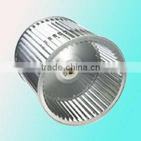 Metal centrifugal blower wheel