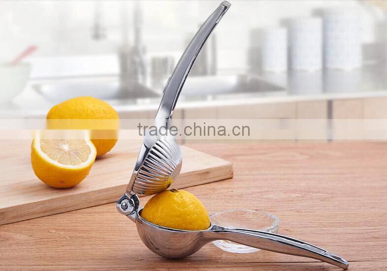 silicone handle stainless steel lemon juicer citrus juicer