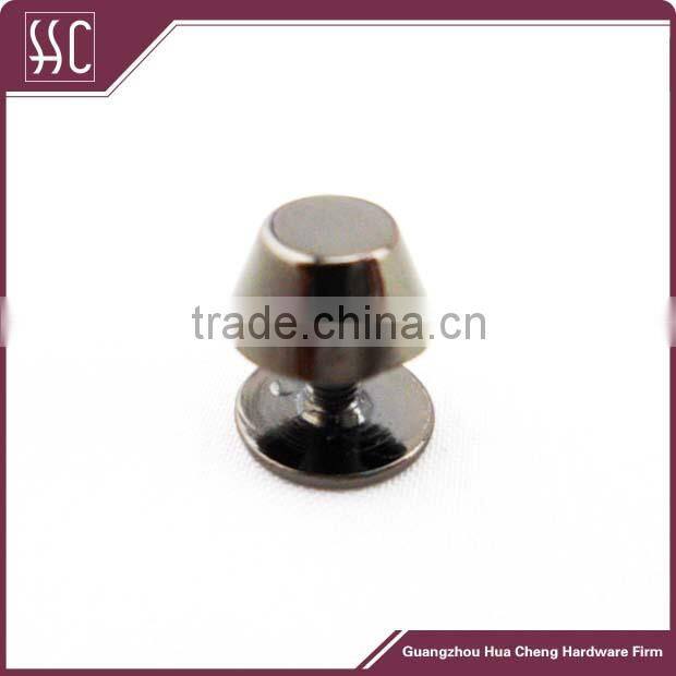 desk lamp shape nail,mushroom nail handbag rivert snap fastener bag accessory