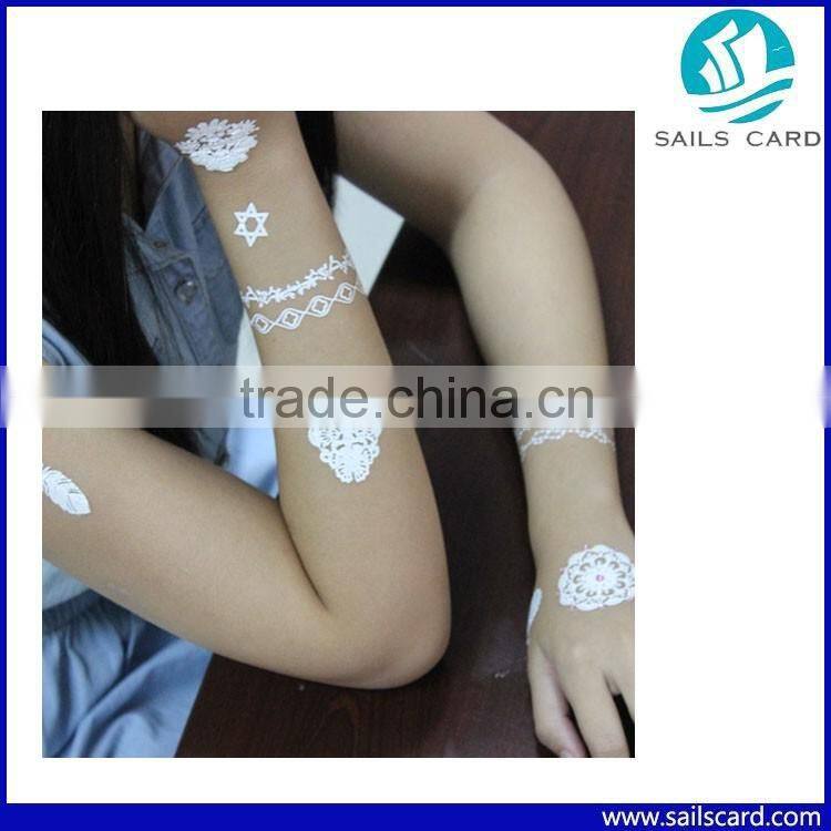 Personality Body Art temporary Tattoo Sticker for Hand