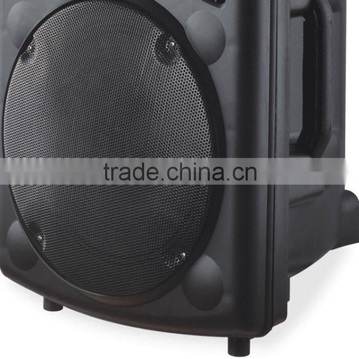 Popular trolley portable speaker with flash light