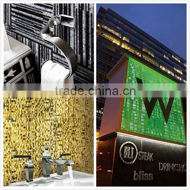 Diamond twinkle mosaic acrylic panel, decorative acrylic wall panel