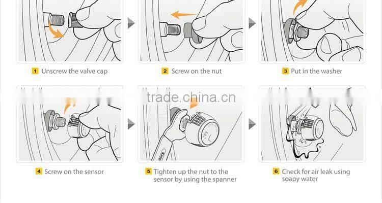 2015 Steelmate TP-74B lcd monitor tpms remote type pressure monitor system,rv monitors, automobile tires
