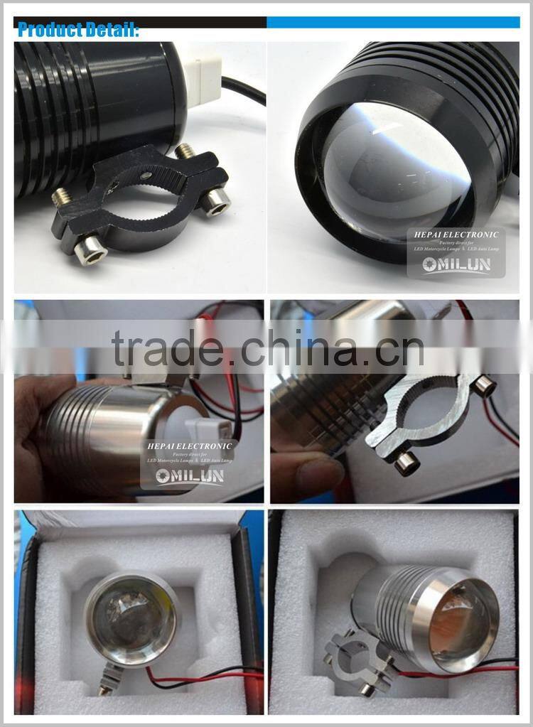 Waterproof design 12-80V 10W U2 motorcycle led for Bicycle/Motorcycle/Car/Boat