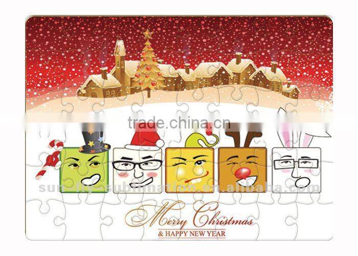 Sublimation Polymer Jigsaw Puzzle A6 A5 A4 Size