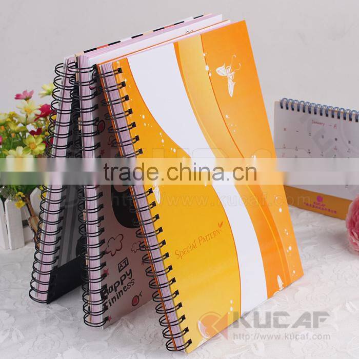 spiral bound paper address book