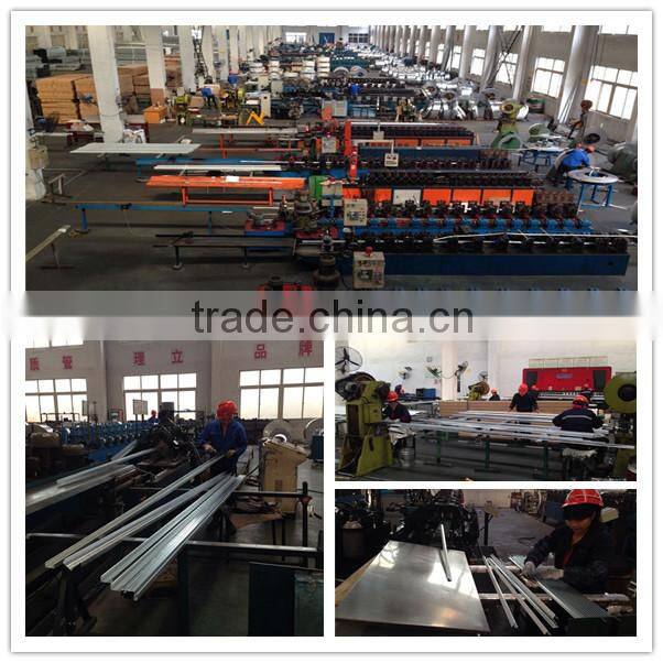 galvanized steel profiles for gypsum board partition