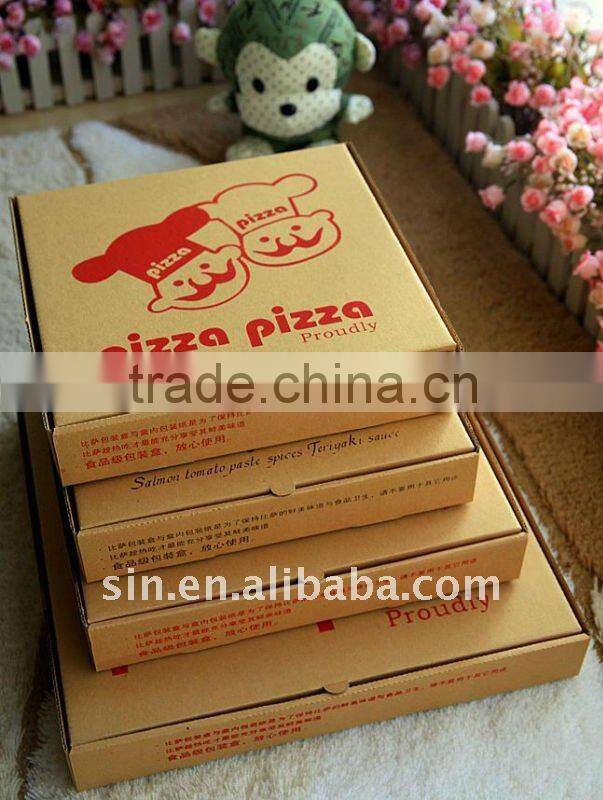 All Size Pizza Packaging Cardboard Box