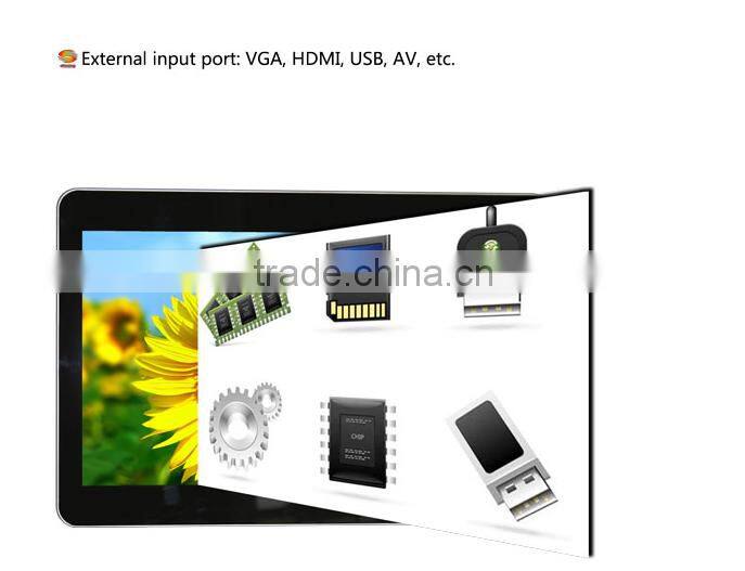 HD 15.6 inch HD wall mounted 15 inch android tablet pc